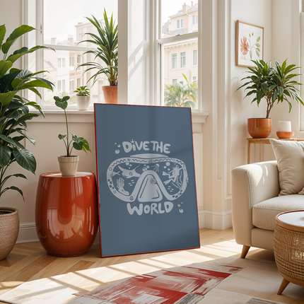DIVE THE WORLD POSTER