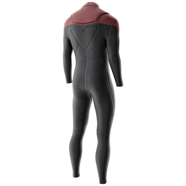 Fusion Steamer Freezip 5/4 GBS YA Burgundy/Grey