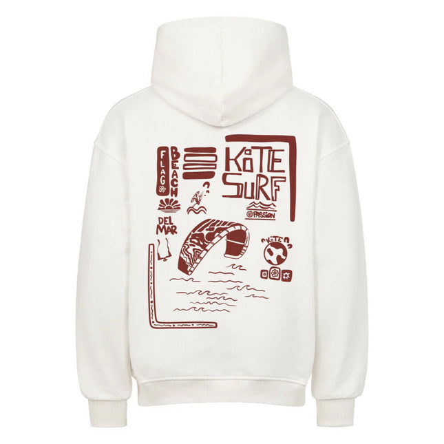 FLAG BEACH HOODIE OVERSIZED