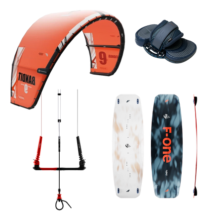 F-ONE Bandit 18 + TRAX + Atom Bar Set I