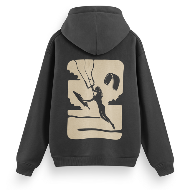Felpa basic con cappuccio Board Off