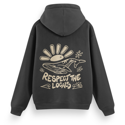 Respect The Locals Hoodie Basic