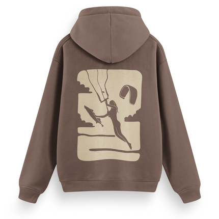 Felpa basic con cappuccio Board Off