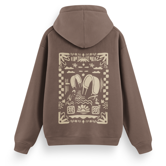 Felpa con cappuccio basic Boho Beach