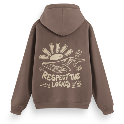 Respect The Locals Hoodie Basic