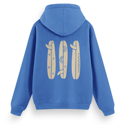 Felpa con cappuccio "Boho Surfboard" Basic