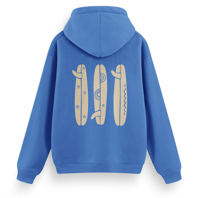 Felpa con cappuccio "Boho Surfboard" Basic