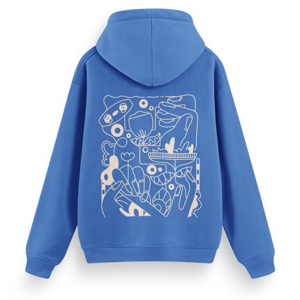 Kite Line Art Hoodie Basic