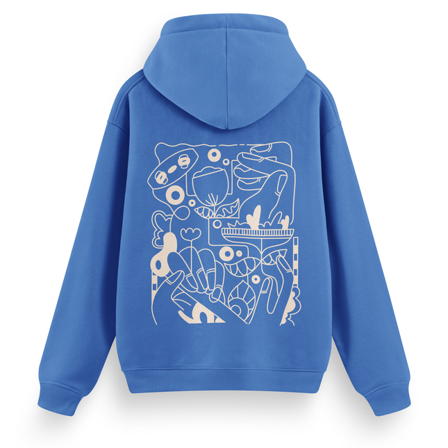 Kite Line Art Hoodie Basic
