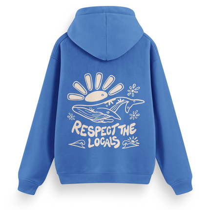 Respect The Locals Hoodie Basic