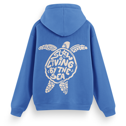 Slow Living By The Sea Hoodie Basic