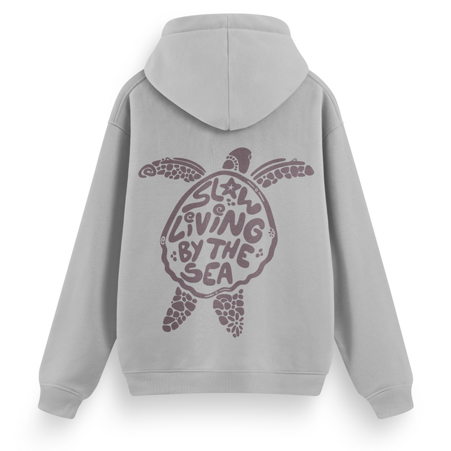 Slow Living By The Sea Hoodie Basic