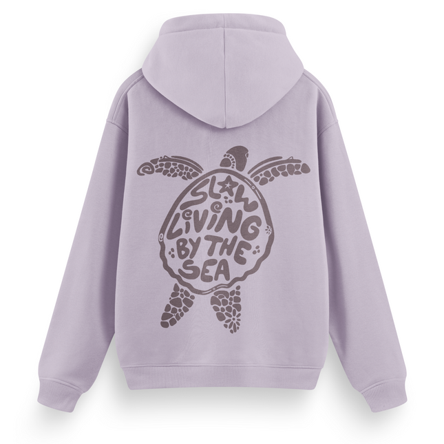 Slow Living By The Sea Hoodie Basic