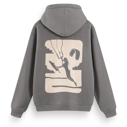 Felpa basic con cappuccio Board Off