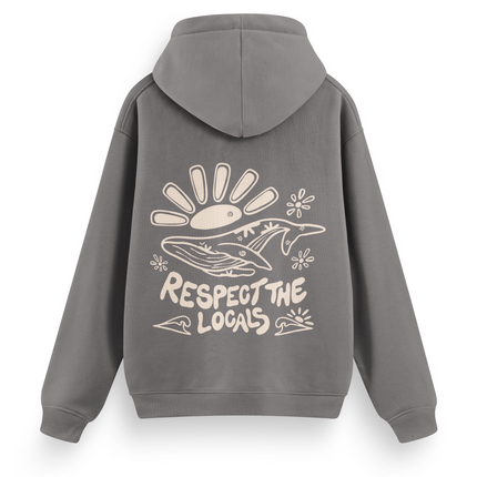 Respect The Locals Hoodie Basic