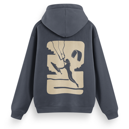 Felpa basic con cappuccio Board Off
