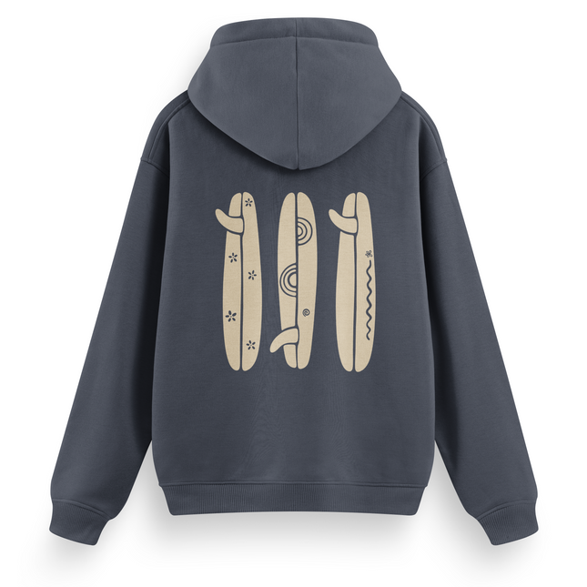 Felpa con cappuccio "Boho Surfboard" Basic