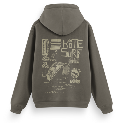 Flag Beach Hoodie Basic