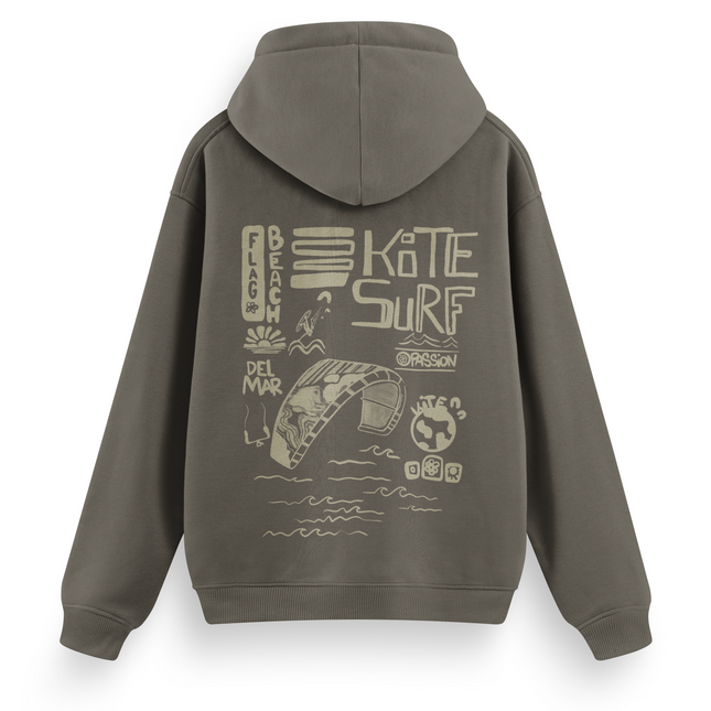 Flag Beach Hoodie Basic