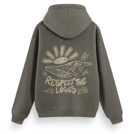 Respect The Locals Hoodie Basic
