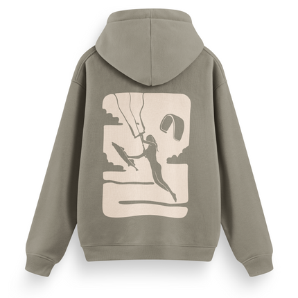 Felpa basic con cappuccio Board Off