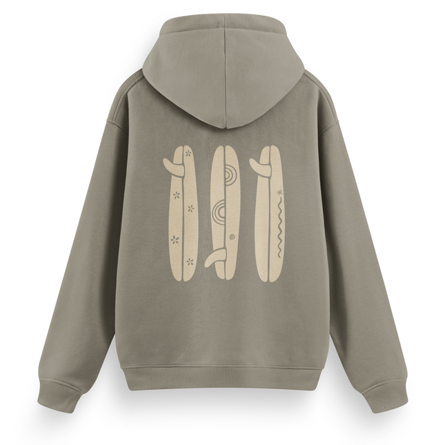 Felpa con cappuccio "Boho Surfboard" Basic