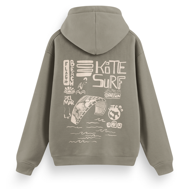 Flag Beach Hoodie Basic