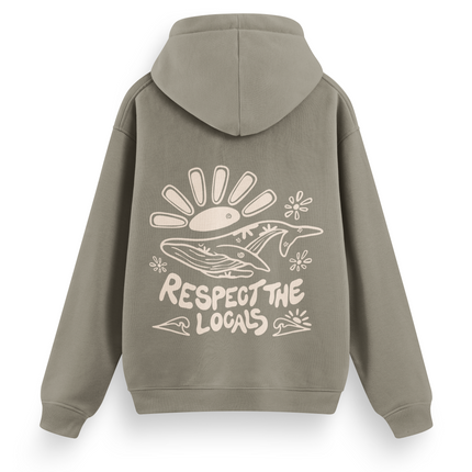 Respect The Locals Hoodie Basic