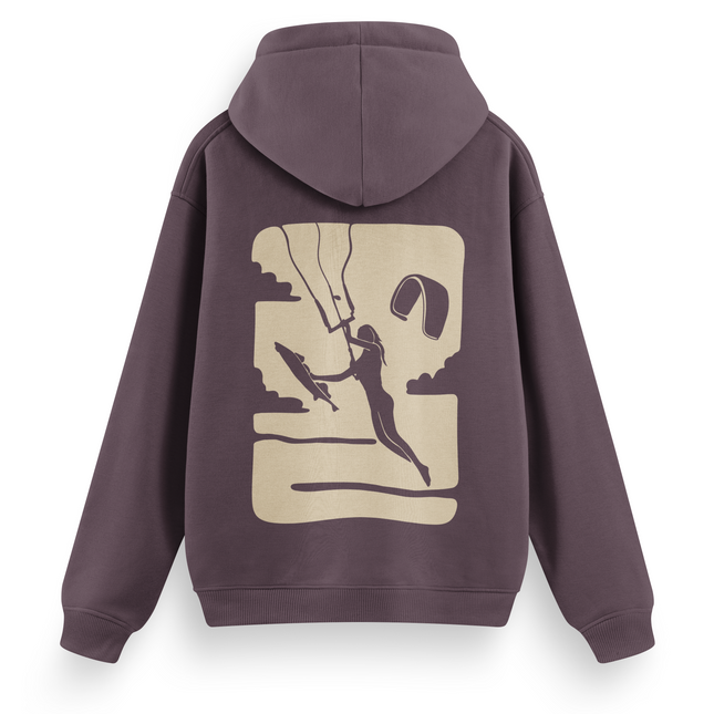 Felpa basic con cappuccio Board Off
