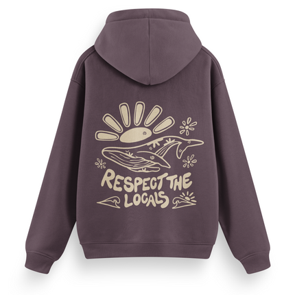 Respect The Locals Hoodie Basic