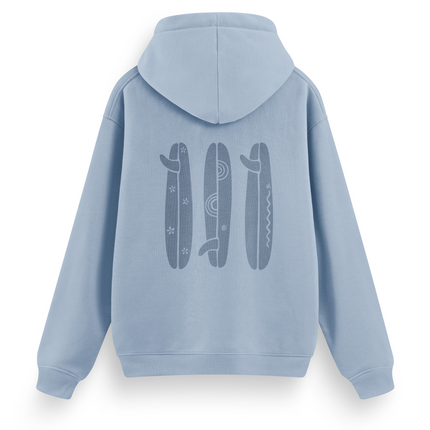 Felpa con cappuccio "Boho Surfboard" Basic