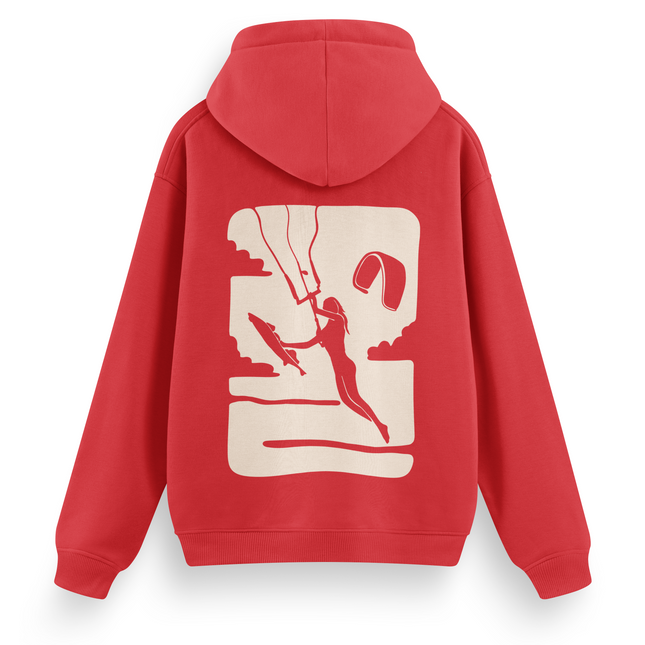 Felpa basic con cappuccio Board Off