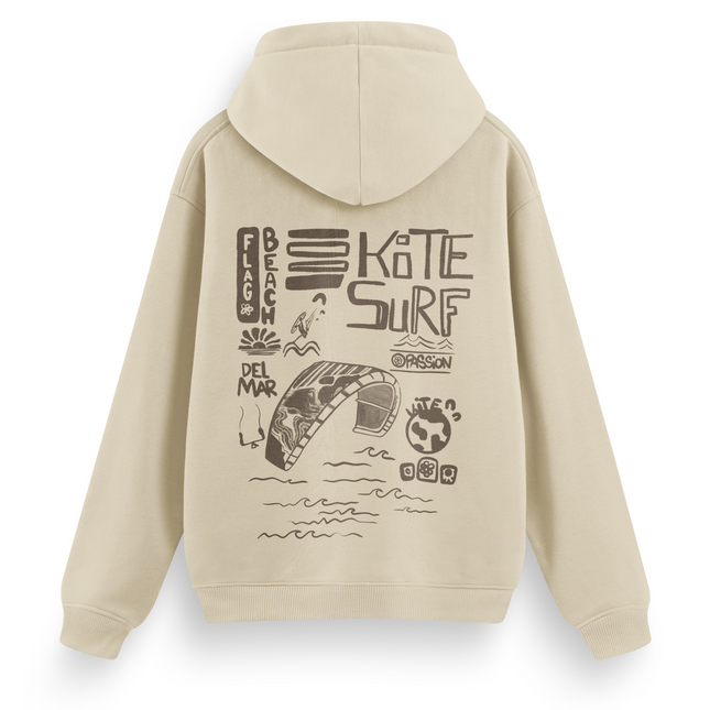 Flag Beach Hoodie Basic