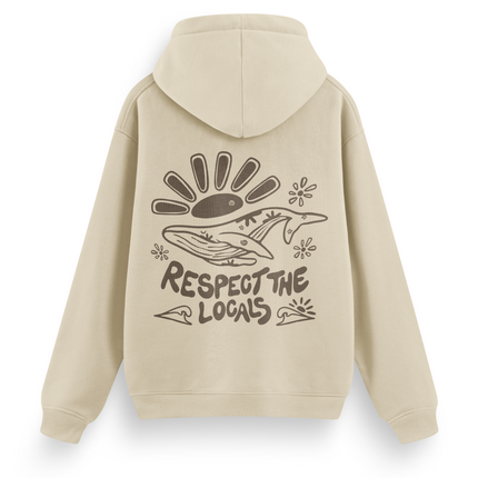 Respect The Locals Hoodie Basic