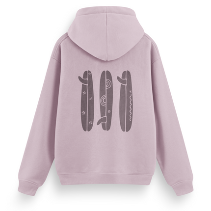 Felpa con cappuccio "Boho Surfboard" Basic
