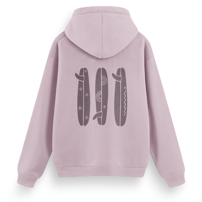 Felpa con cappuccio "Boho Surfboard" Basic