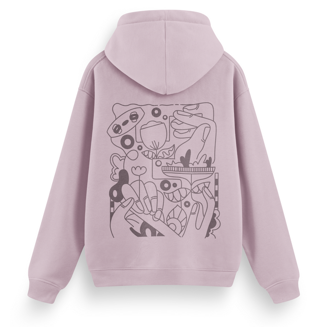 Kite Line Art Hoodie Basic