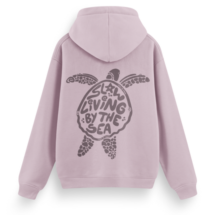 Slow Living By The Sea Hoodie Basic