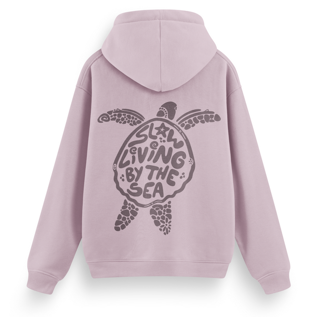 Slow Living By The Sea Hoodie Basic