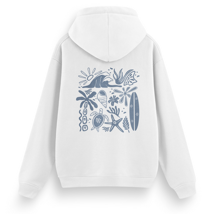Felpa con cappuccio "Beachy Vibes" basic
