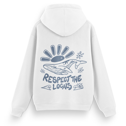 Respect The Locals Hoodie Basic