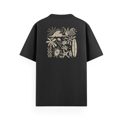 T-Shirt basic "Beachy Vibes"