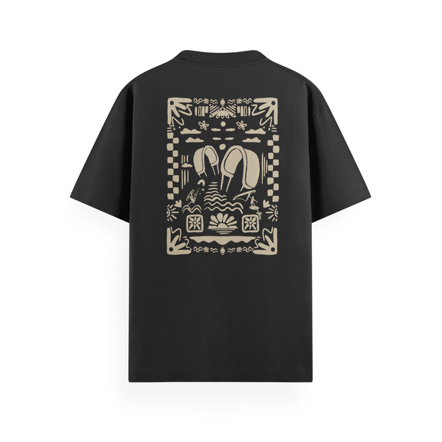 T-shirt basica Boho Beach