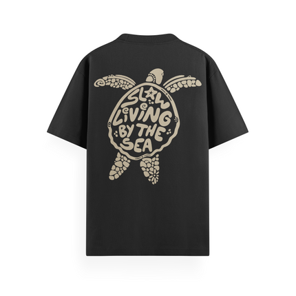 Slow Living By The Sea T-Shirt Basic