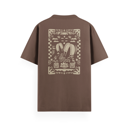 T-shirt basica Boho Beach