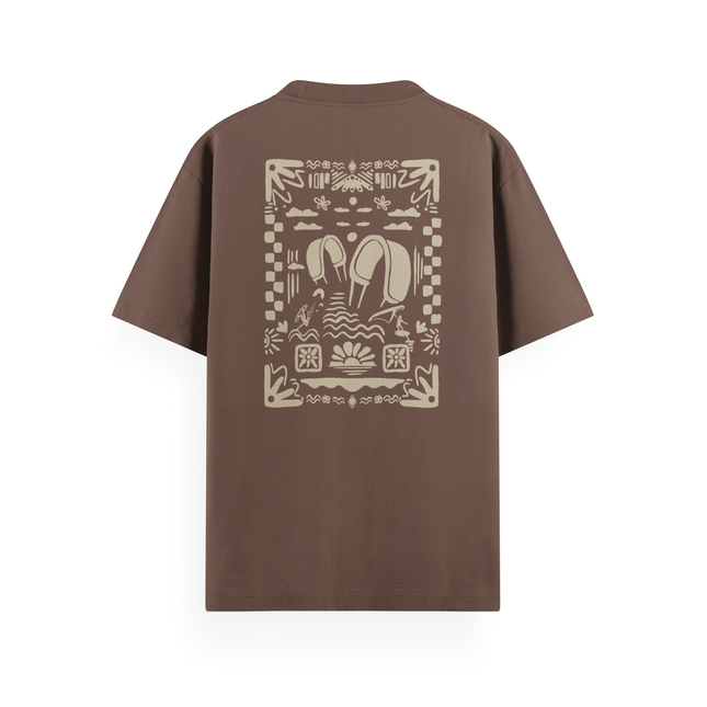 T-shirt basica Boho Beach
