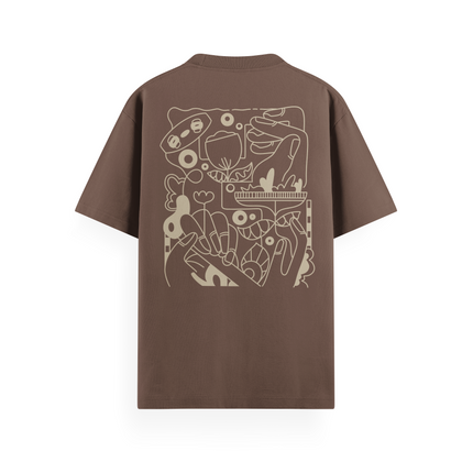 Kite Line Art T-Shirt Basic