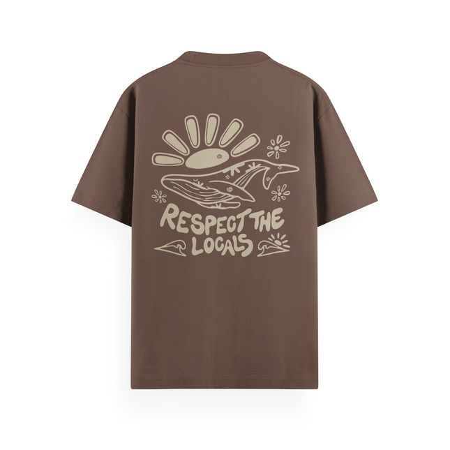 Respect The Locals T-Shirt Basic