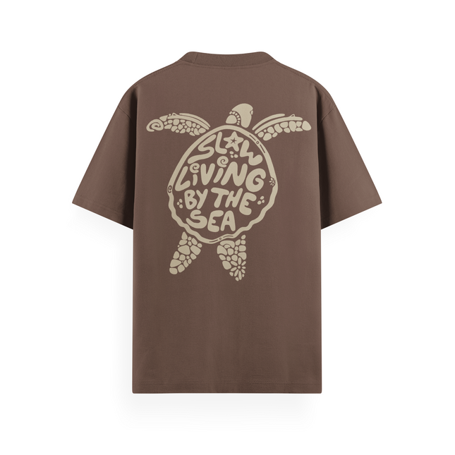 Slow Living By The Sea T-Shirt Basic