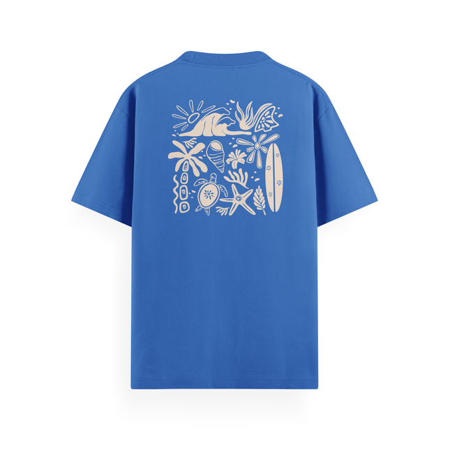 T-Shirt basic "Beachy Vibes"